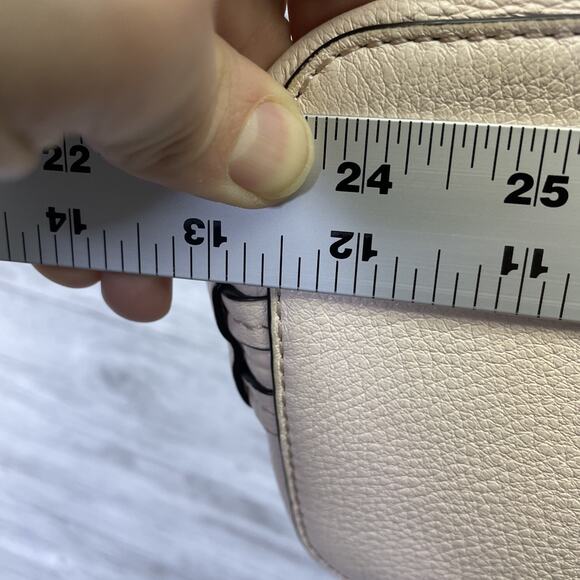 Rebecca Minkoff Isobel‎ Hobo Bag Soft Blush Pink Shoulder Strap Tassel - Picture 8 of 15